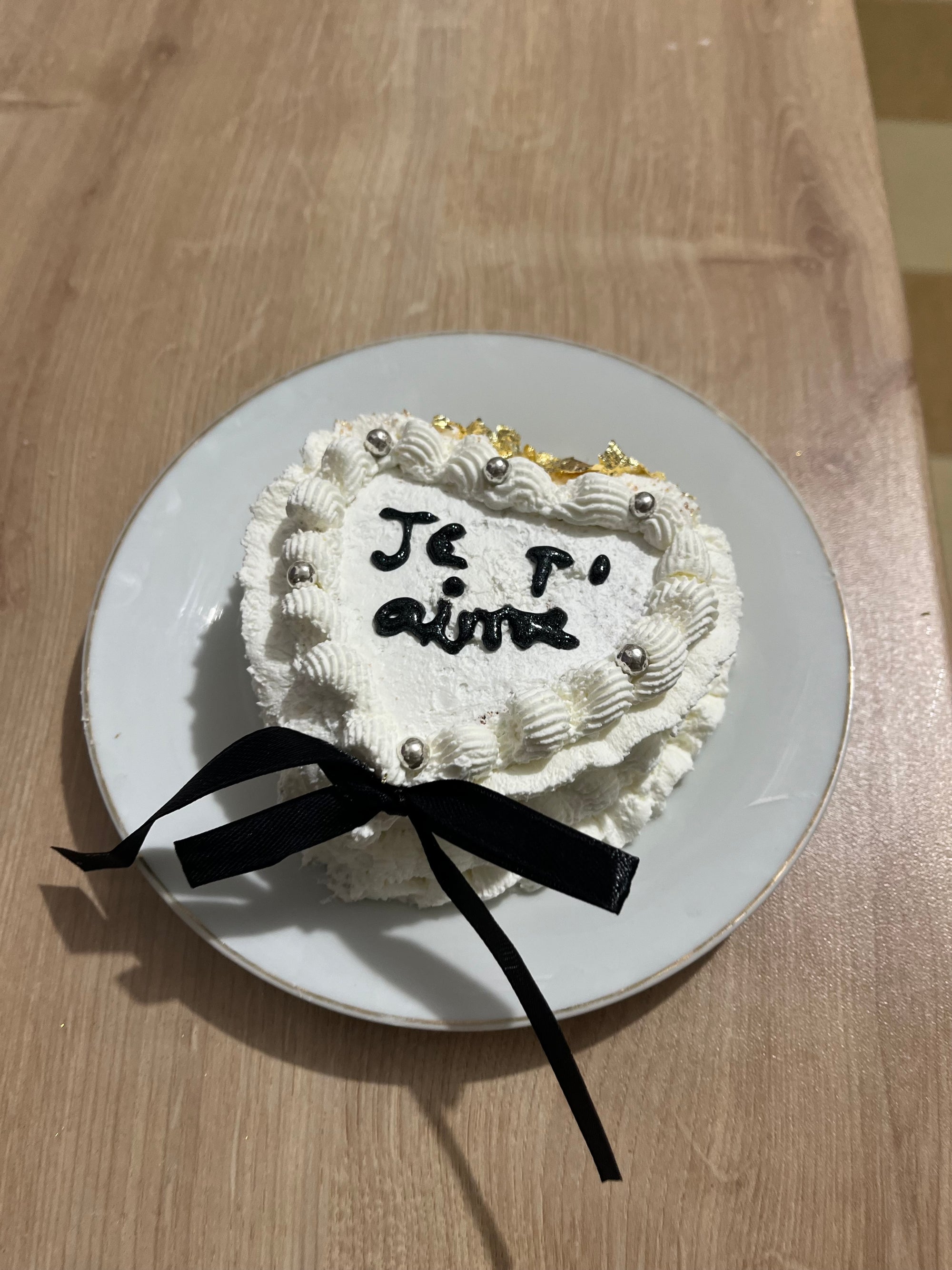 bento cake à la chantilly vanille