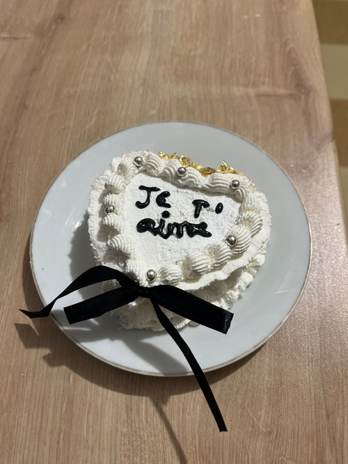 bento cake à la chantilly vanille