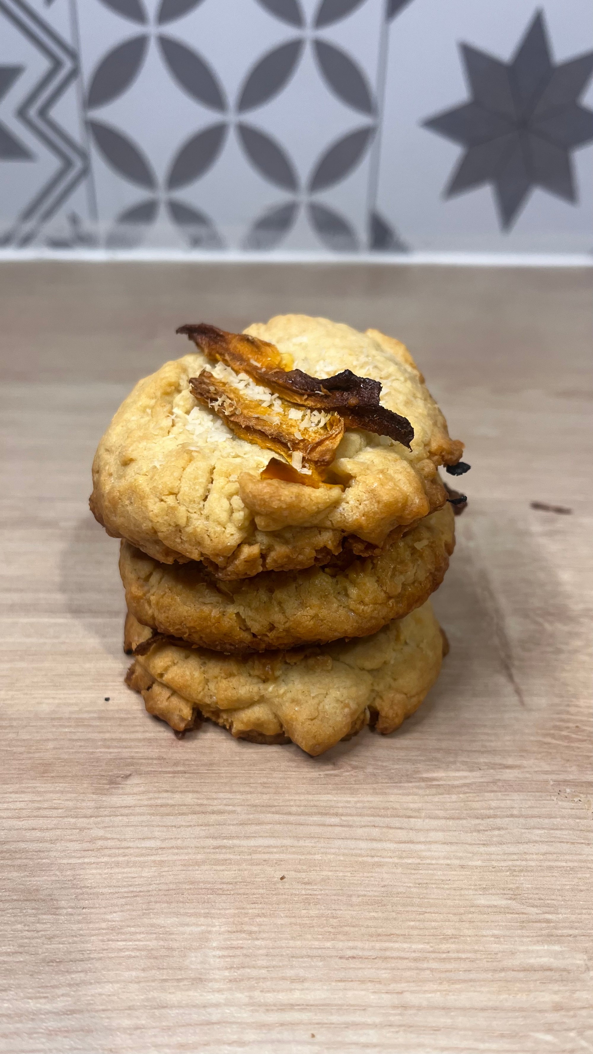 cookie mangue sechée coco rapée