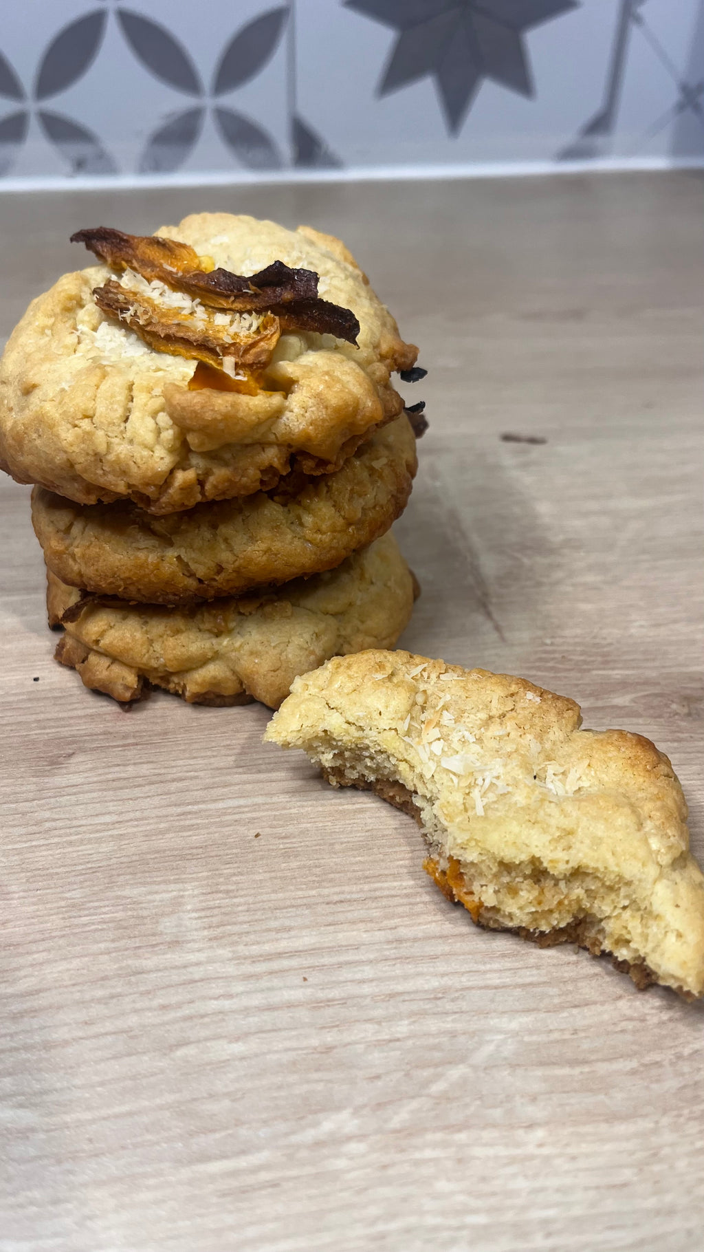 cookie mangue sechée coco rapée